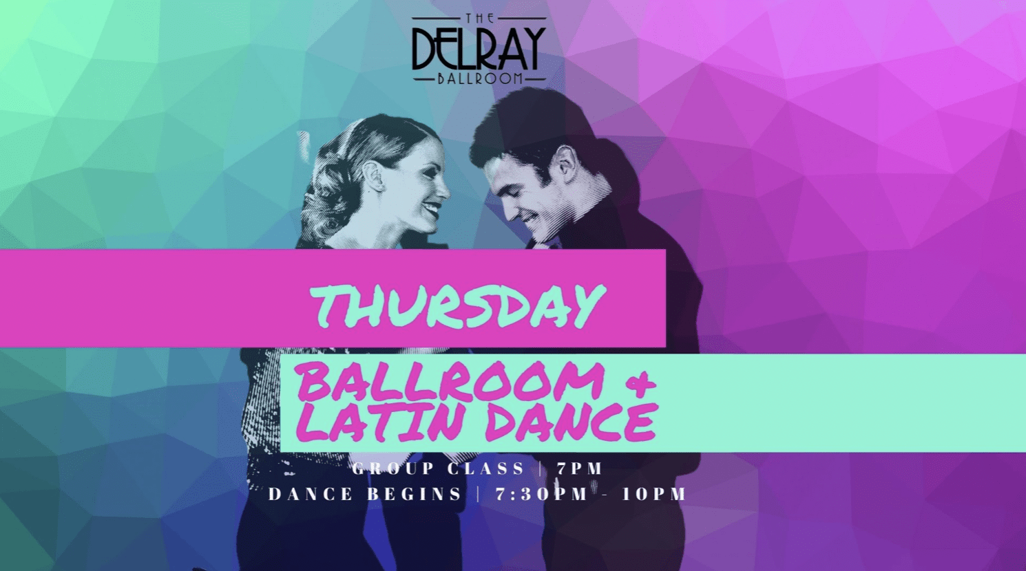 Thursday Ballroom and Latin Dance Flyer